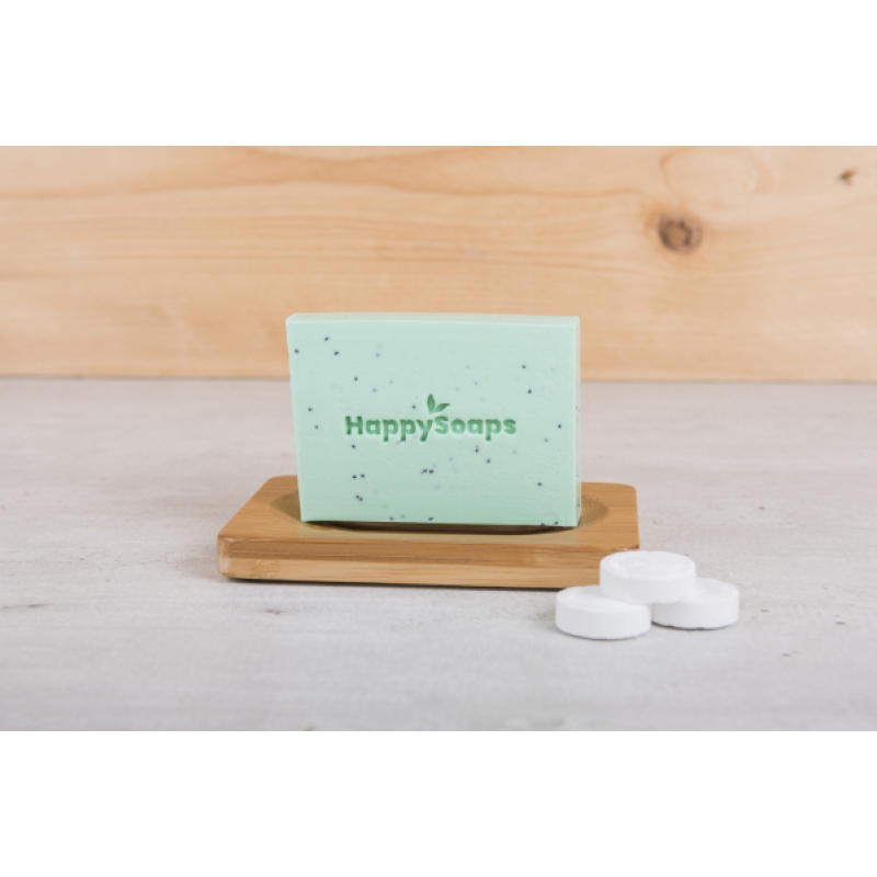 HappySoaps - Tea Tree en Pepermunt body bar